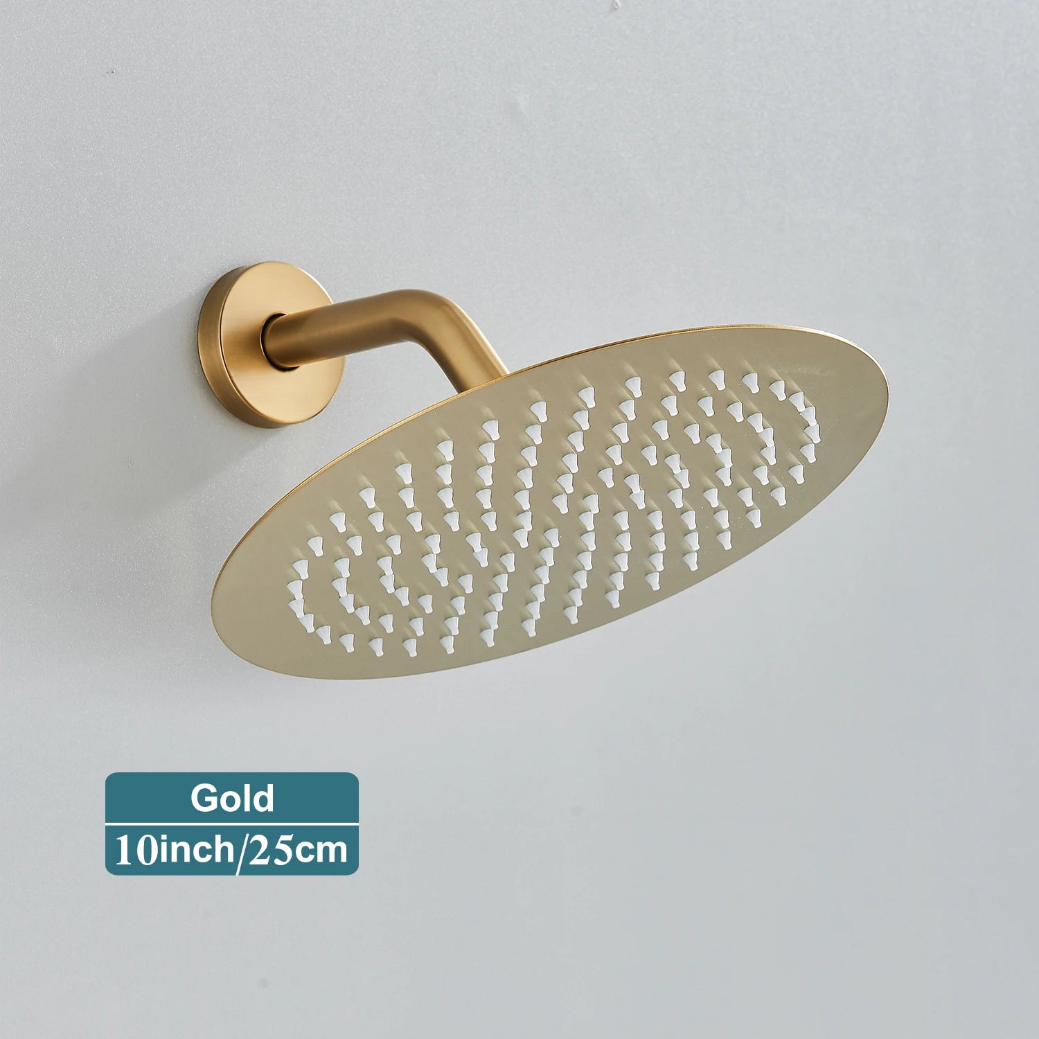 Matte Black Rain Shower Head 8/10/12 Inch Bathroom Square Shower Head and Shower Arm Wall Mounted Shower Faucet
